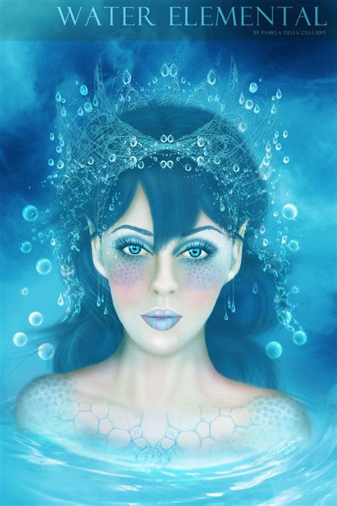 Water Elemental (Portrait) by ImaginedMoments on deviantART | Water ...