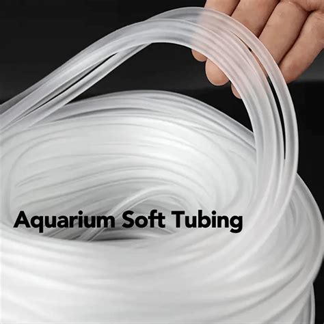 Aquarium Soft Tubing 10ft 30ft Long Air Tubing Translucent Airline