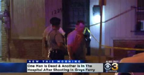 1 Dead 2 Hospitalized In Grays Ferry Shooting Cbs Philadelphia