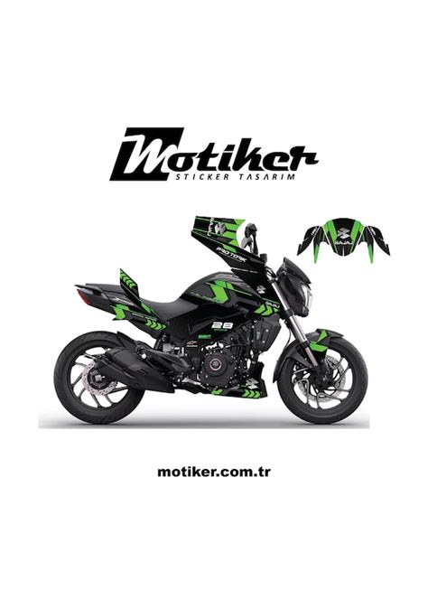 Bajaj Dominar Arrow Model Parça Sticker Etiket Kaplama Modeli Fiyatları