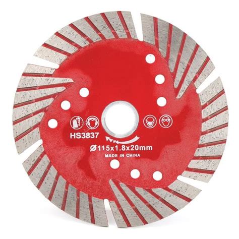 Milleplus Lame De Scie Circulaire Circular Saw Blade Red Ceramic Tile