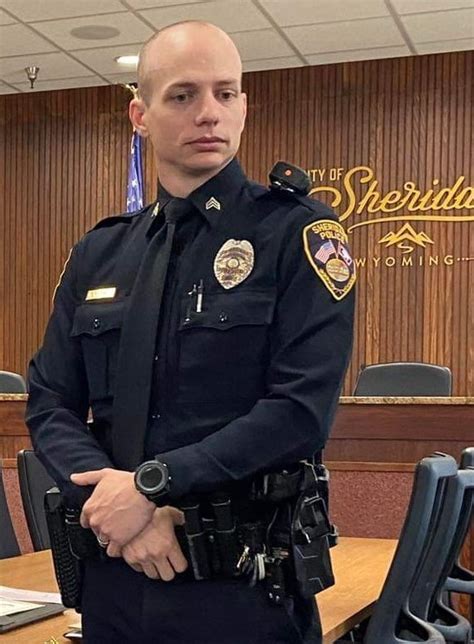 Sergeant Nevada Krinkee Sheridan Police Department Wyoming