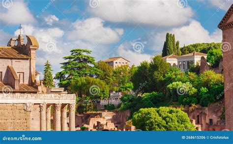 Visiting Roman Forum And Palatine Hill Editorial Photo Image Of