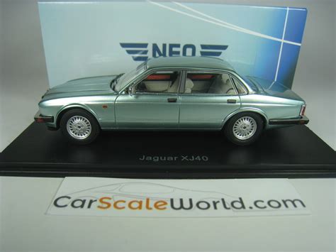 JAGUAR XJ40 SOVEREIGN 1990 1 43 NEO LIGHT GREEN METALLIC