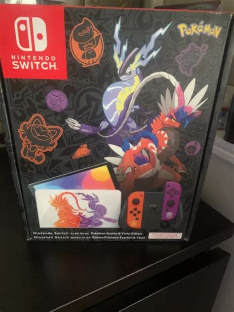 CONSOLE NINTENDO SWITCH OLED Édition limitée Pokémon NEUF FR EUR