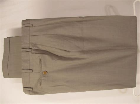 Zanella Bennett Mens Grey Pleated Dress Pants Size 36 Gem