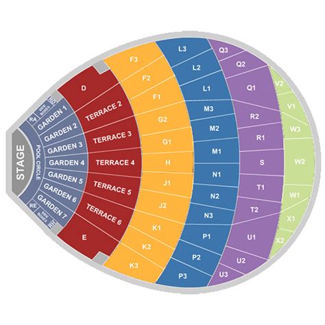 Hollywood Bowl Seating Chart Numbers | Two Birds Home