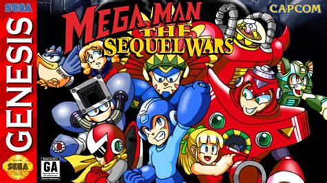 Mega Man The Sequel Wars Episode Red Sega Genesis Homebrew