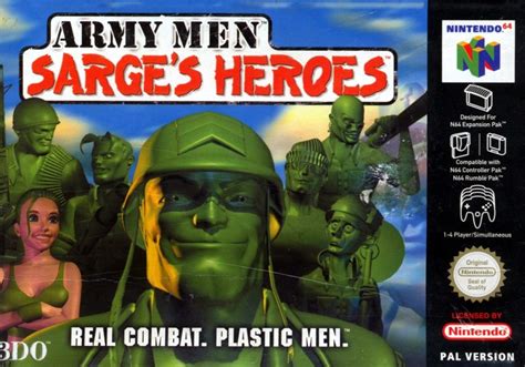 Army Men Sarge S Heroes Box Shot For Playstation Gamefaqs