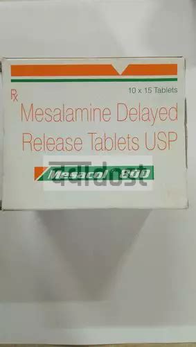 Mesacol 800 Tablet DR 15s Upto 10 00 Off DawaaDost