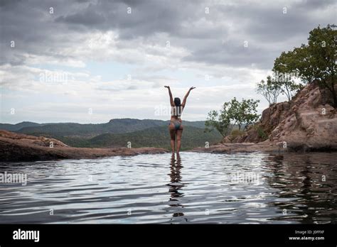 Gunlom Falls Infinity Pools Kakadu National Park Northern Territory