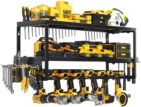 Sunix Large Power Tool Organizer Storage Wall Mount Updated Drill