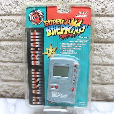 Super Breakout Atari Unknown Retro Handheld Games