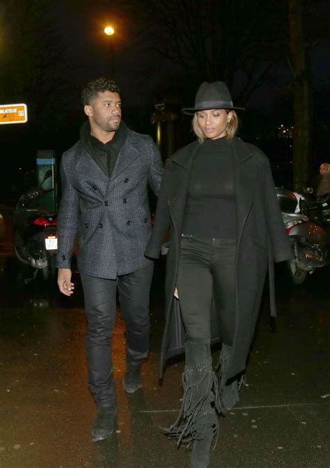 Ciara and her boyfriend Leaving Lolita Restaurant -01 | GotCeleb