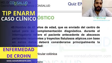 Enfermedad De Crohn Caso Clinico Diagnostico Y Tratamiento Enarm