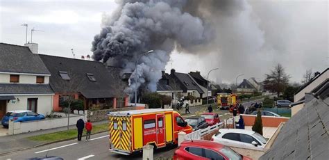 Un homme blessé dans lincendie de son pavillon à Saint Nazaire Saint