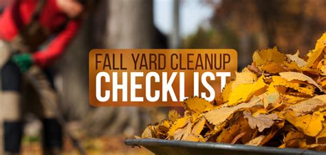 The Ultimate Fall Yard Cleanup Checklist | Budget Dumpster