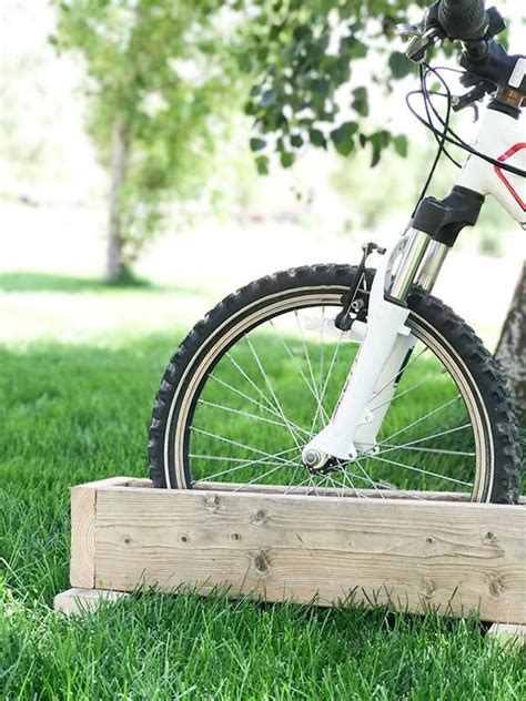 Diy Wood Bicycle Stand