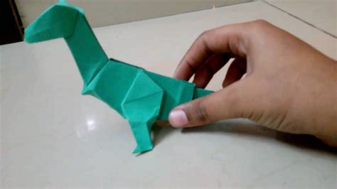 Origami T Rex Designed By Jo Nakashima Demo Youtube