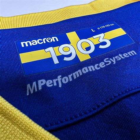 Nova Camisa Titular Do Hellas Verona 2022 2023 Macron MDF