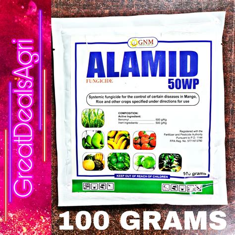 ALAMID 50WP BENOMYL FUNGICIDE 100g BY GNM AGRIVENTURES INC Lazada PH