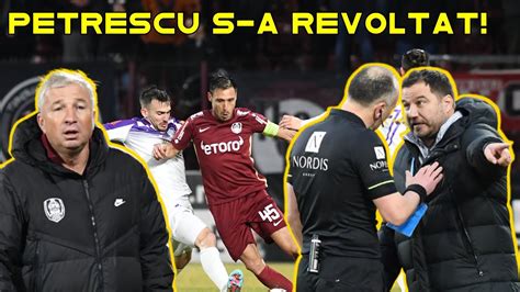 Cfr Cluj Fc Arge Dan Petrescu Revoltat Naintea Returului Cu