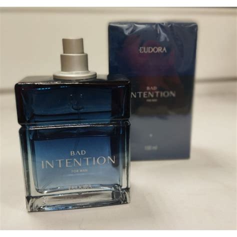 Perfume Eudora Bad Intention Masculino Ml Original Lacrado Shopee