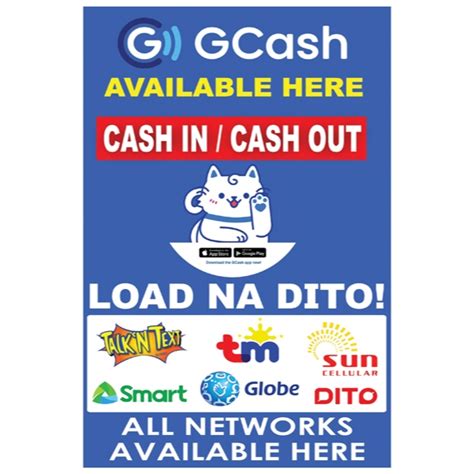 Gcash tarpaulin cash in cash out gcash rates with butas sabitan ...