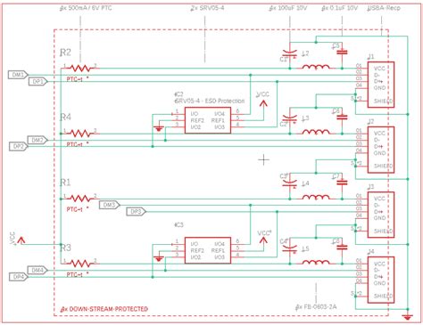 Usb To Parallel Schematic Diagram