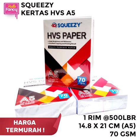 Jual Kertas Hvs A Neuro Gsm Hvs Putih Perpack Isi Sekitar Lbr