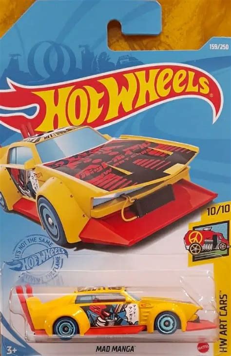 Hot Wheels Art Cars Mad Manga Universo Hot Wheels