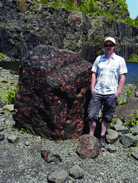 Barton Mine At Gore Mountain New York State Usa Where Garnet Has