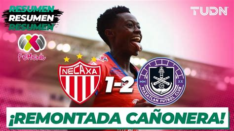 Highlights Necaxa Mazatl N Liga Mx Femenil Ap J Tudn