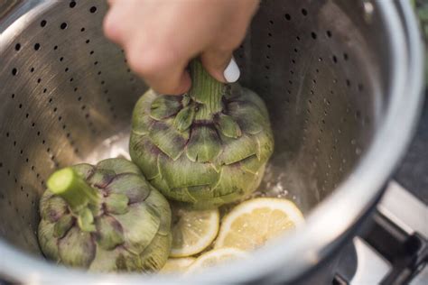 How to Prepare and Cook Artichokes (four steps) - The Lemon Bowl®