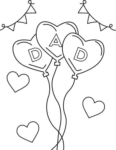 25 Free Printable Father's Day Coloring Pages for Kids - Prudent Penny ...