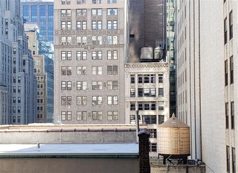 The view from the back of 11 West 42nd St this week. Could be from 80