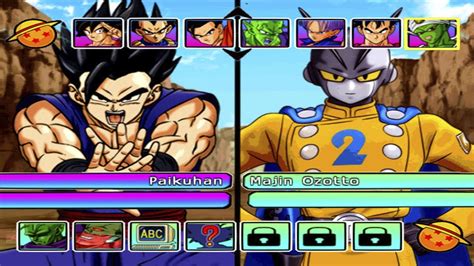 DiseÑo De Roster Bt3 Para Iso United Universe V2 Dragon Ball Z