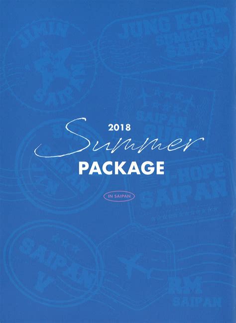 Bts Summer Package In Saipan V Mandarake