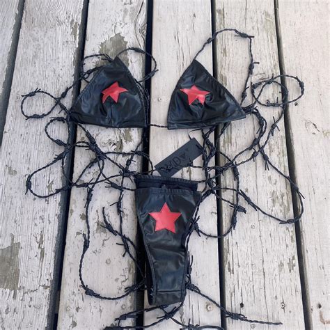 Dolls Kill Widow Set Me Off Lingerie Set Brand New Depop