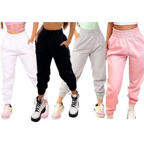 Cal A Moletom Feminina Jogger Inverno Grossa Quentinha Shopee Brasil