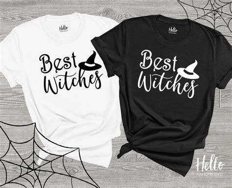 Best Witches Shirts Halloween Shirts Best Friend Shirts Halloween