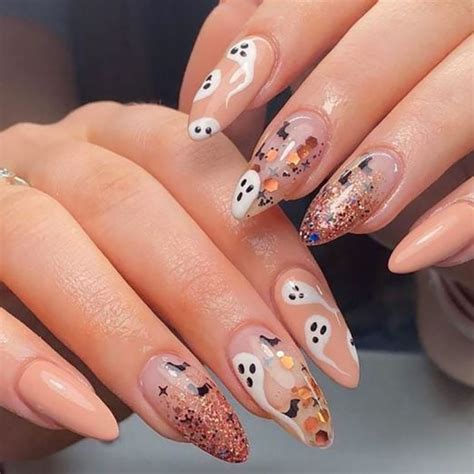 24 Acrylic Halloween Nail Design Ideas Beautiful Dawn Designs