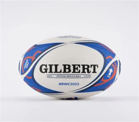 BALLON DE RUGBY De La Coupe Du Monde 2023 Neuf Taille 5 Gilbert World