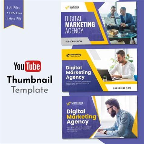 YouTube Thumbnail Template – MasterBundles