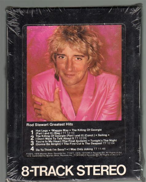 Rod Stewart - Greatest Hits 1979 WB AC5 8-TRACK TAPE