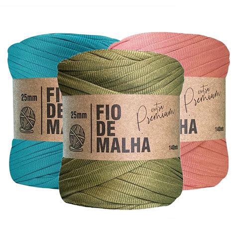 Fio De Malha Extra Premium Fischer 25mm 140 Metros Bastex