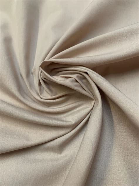 60 Inch Tan Poly Cotton Broadcloth Fabric By The Yard Arts Crafts And Sewing