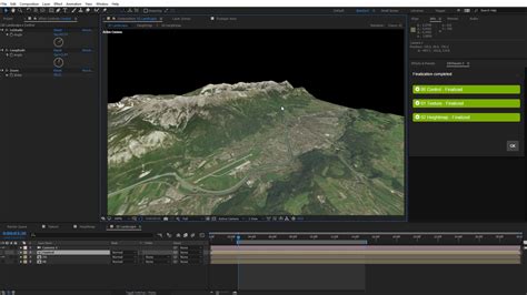 Create Landscapes In After Effects Using Geolayers Skybox