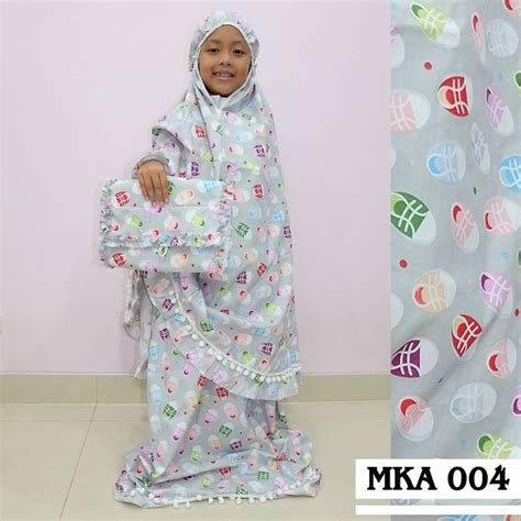 Mukena Anak Mukena Lucu Dibikin Ceria Dengan Motif Yg Cocok Buat Anak2 Biar Anak2 Makin Seneng