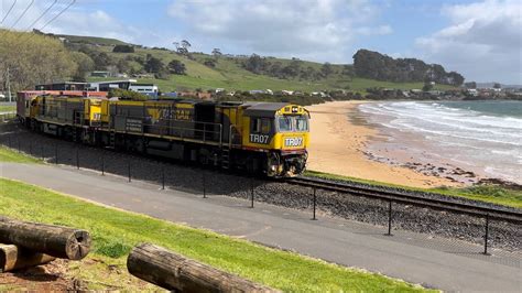 TasRail TR07 TR12 31 Train Preservation Bay YouTube